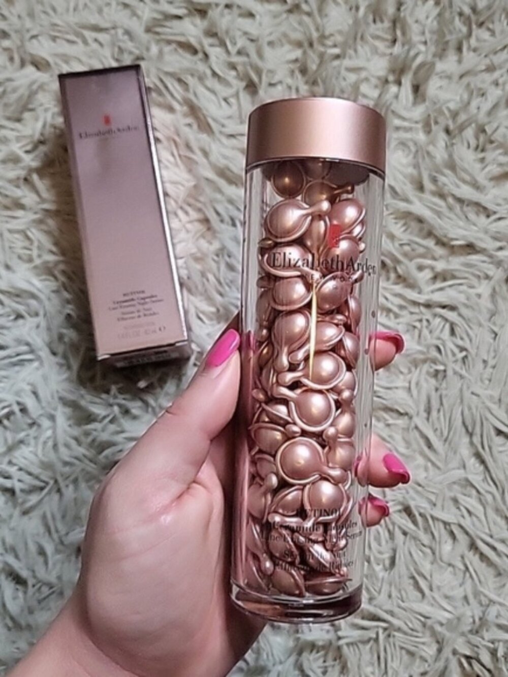 Elizabeth Arden Retinol Ceramide Capsules 90 Ct Anti-Aging Serum Capsules New